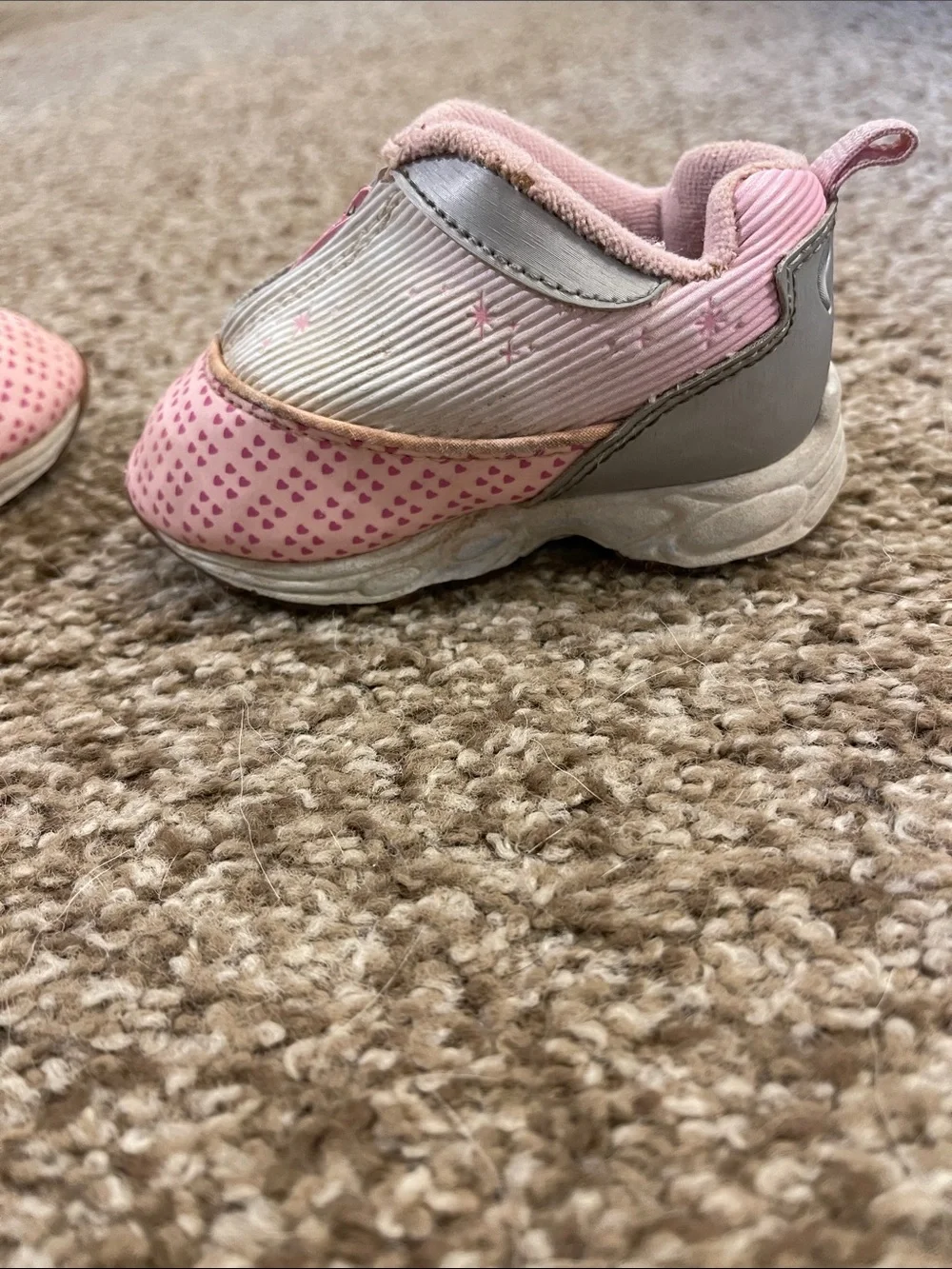 Vintage Y2K Disney Princess Toddler Zip Shoes Sneakers Size 4